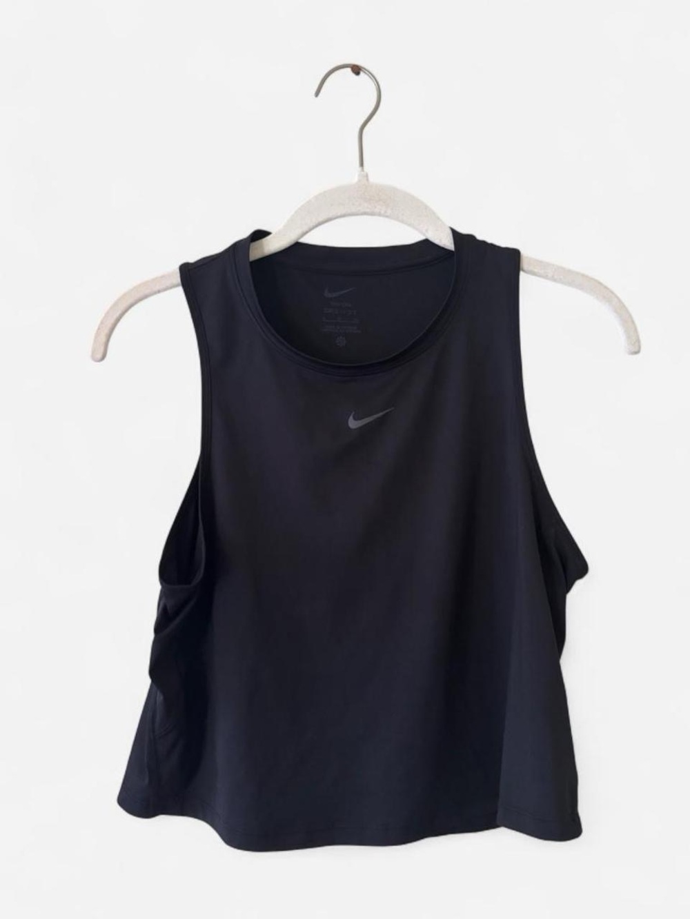 Nike Women's Black Performance Crop Tank